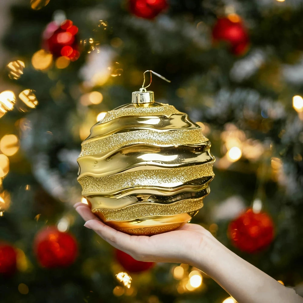 3PCS 15CM Christmas Decorations Ball Decorative Ornaments Ideal For Shopping Malls And Hotels Christmas Ball Decorations