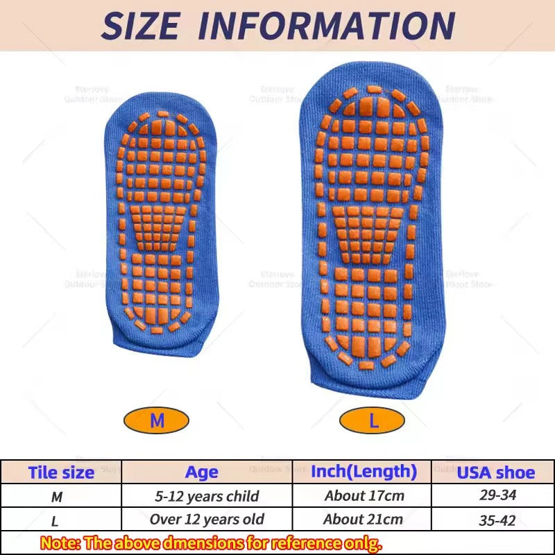 4 Pairs of Comfortable Pure Cotton Yoga Socks Fitness Pilates Women's Non Slip and Wear Resistant Silicone Massage Socks