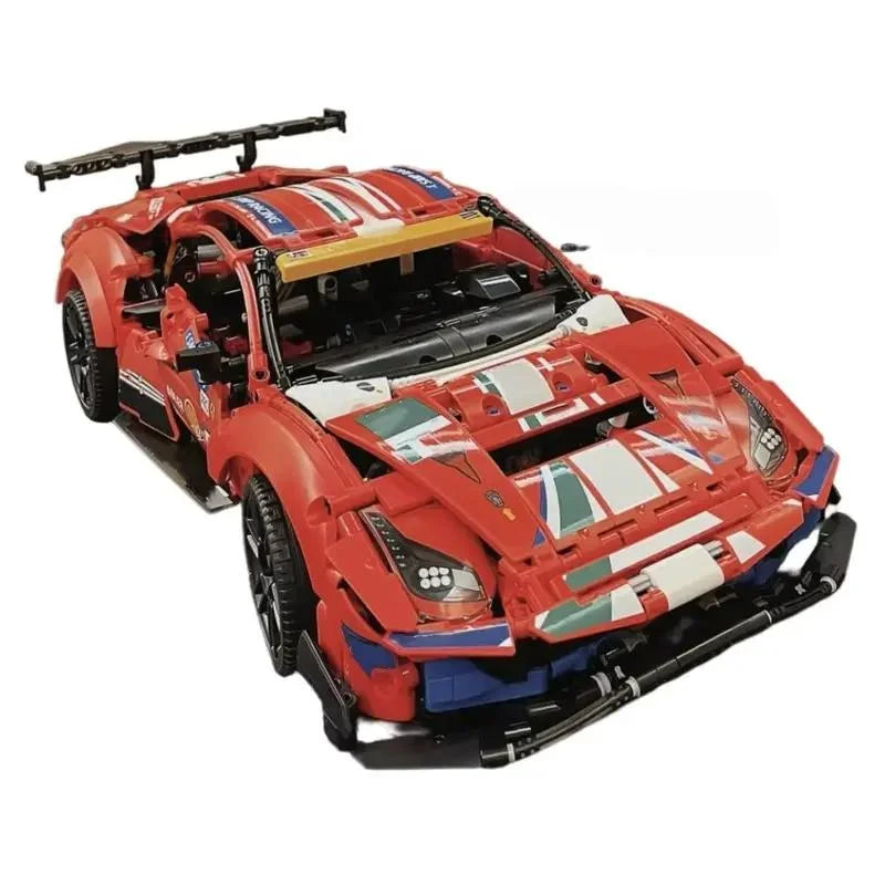 New Technical 1684PCS 488GTE Sports Car Building 42125 Kits MOC Racing Car Toys Model Vehicle Blocks Set Suitable for Adult Gift